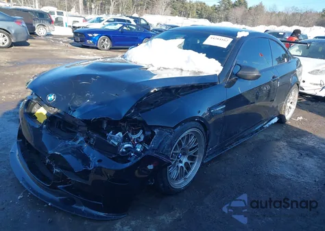 2012 BMW M3 z USA, uszkodzony, nr VIN WBSKG9C52CE797982